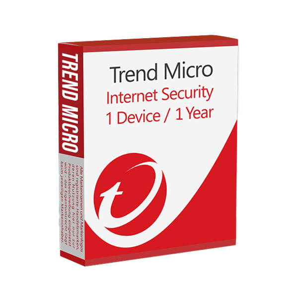 Trend Micro Internet Security 1-PC 1-Év