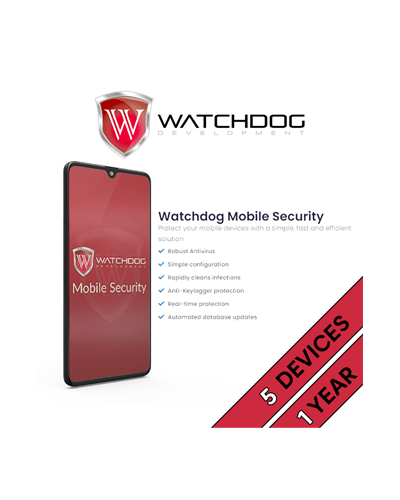 Watchdog Mobile Security 5 Android 1Év EURO Only