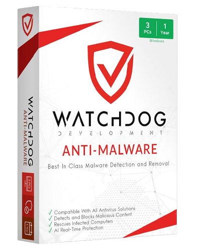 Watchdog Anti-Malware 3PC 2Years EURO Only