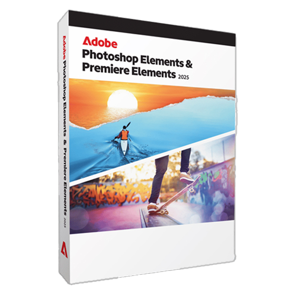 Adobe Photoshop Elements 2025 & Premiere Elements 2025 - 1 Felhasználó / 3 Év - Windows/MAC