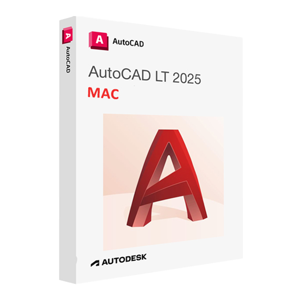 Autodesk AUTOCAD 2025 for MAC (LT version - EDU) - 1 Eszköz/ 1 Év