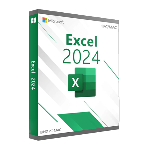 Microsoft Excel 2024 BIND PC/MAC