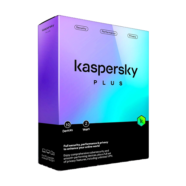 Kaspersky Plus | 10 Eszköz | 2 Év