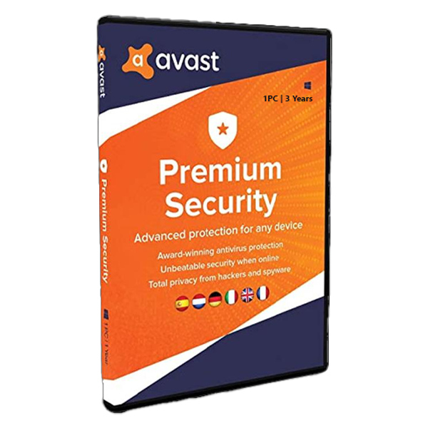 Avast Premium Security | 1 Eszköz | 3 Év