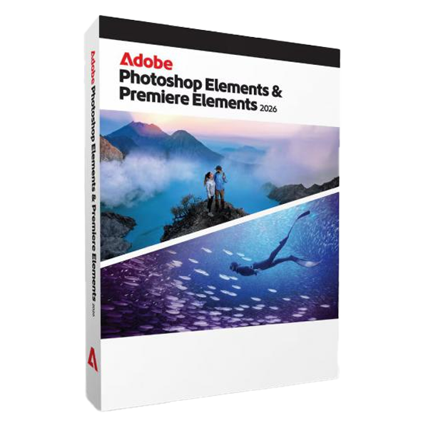 Adobe Photoshop + Premiere Elements 2026 | WIN/MAC