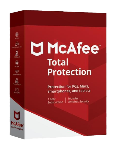 McAfee Total Protection - 10 Eszköz / 1 Év,