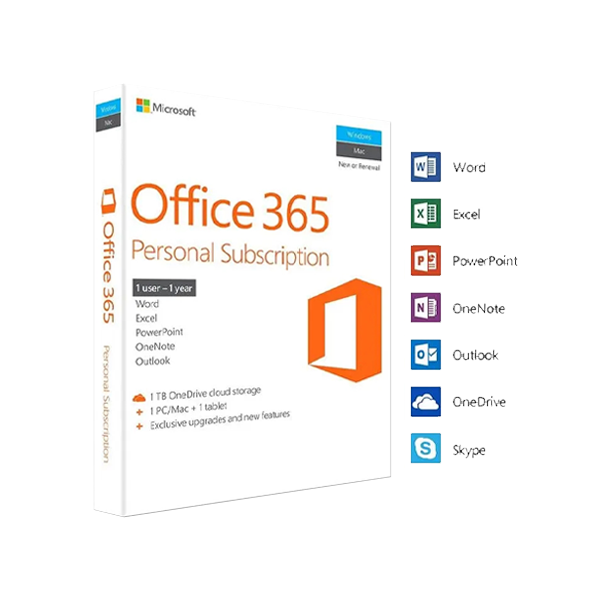 Microsoft Office 365 Personal - 1 Év (EU)